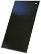 Sonnenkollektor der Marke Wolf, rechteckige Form mit schwarzer Oberfläche und silbernem Rahmen, montiert in vertikaler Position.